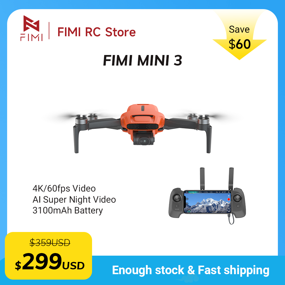 Drone Mapping - Дрон FIMI MINI 3 с камерой