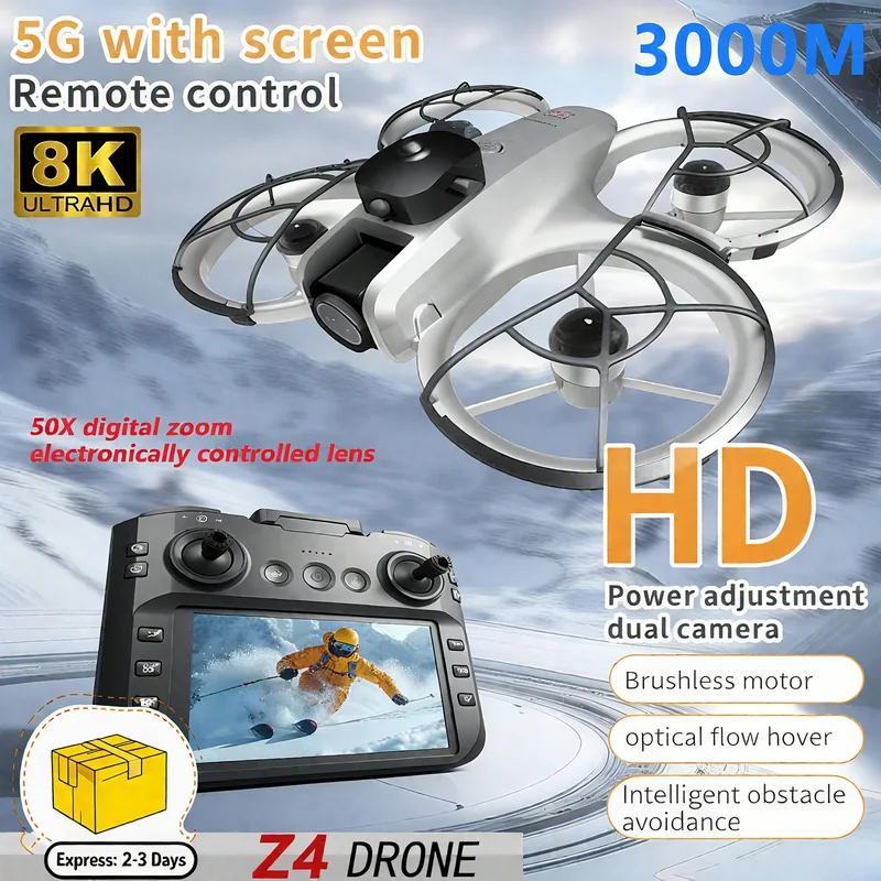 Новый дрон MINI Z4 4K Professi – обзор и цена Drone Multispectral