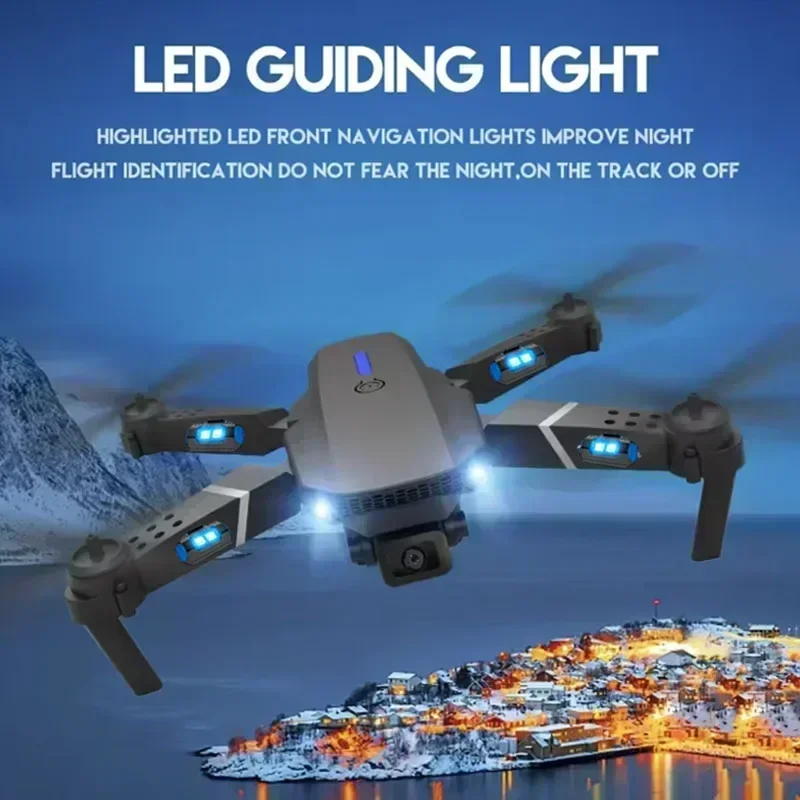 E88 Pro WIFI FPV Дрон Широкоуг – обзор и цена Drone Lidar